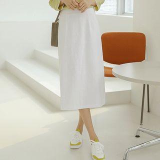 Long A-line Skirt