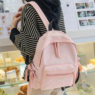 Bow Nylon Backpack