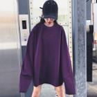 Embroidered Long-sleeve Pullover
