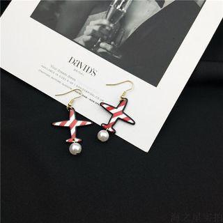 Airplane Drop Earring