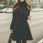 A-line Coat With Belt