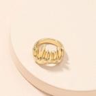 Fangs Alloy Ring Gold - 9
