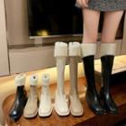 Fleece Panel Tall / Short Boots