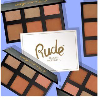 Rude - Fearless Face Contour Palette, 18g 18g