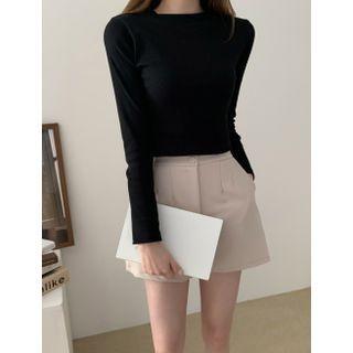 Zip-fly Formal Shorts