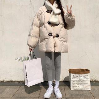 Single Breasted Loose-fit Coat
