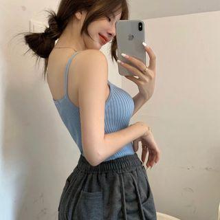 Knit Suspender Camisole