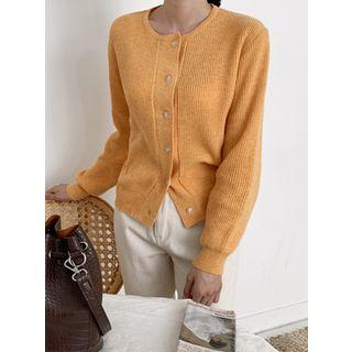 Relaxed-fit Rib-knit Cardigan
