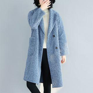 Plain Chenille Medium Maxi Jacket