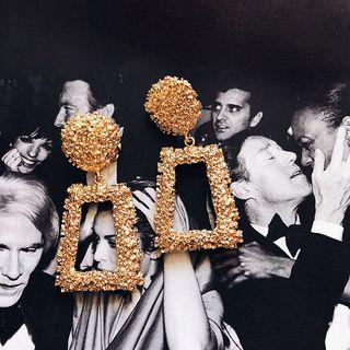 Textured Drop Earrings As Shown In Figure - One Size
