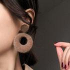 Chenille Hoop Earring
