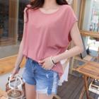 Cap-sleeve M Lange Top