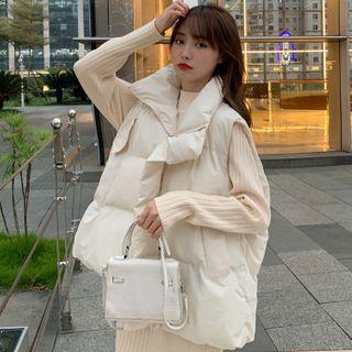 Padded Zip Sweater Vest