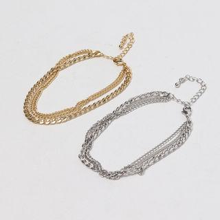 Double Strand Chain Bracelet