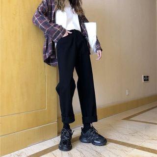 Straight Leg Pants / Belt / Set