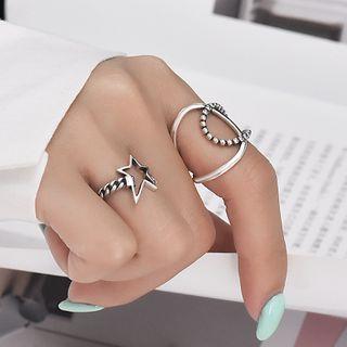 925 Sterling Silver Ring (various Designs) Silver - One Size