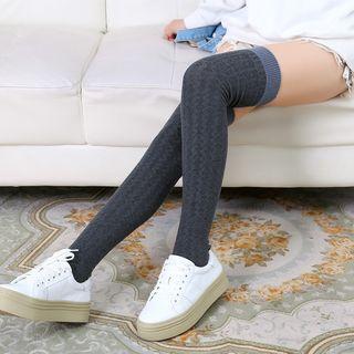 Jacquard Long Stockings