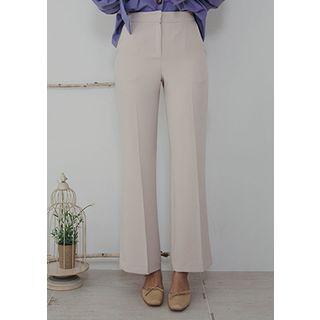 Wide Boot-cut Dress Pants