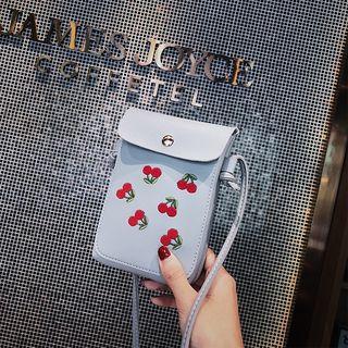 Fruit Embroidery Crossbody Bag