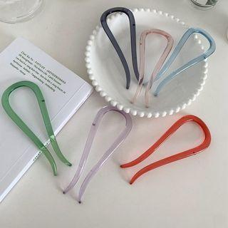 U Shape Plastic Hair Clip