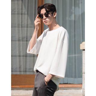 Boxy Textured T-shirt