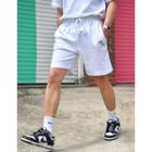 La Letter Cotton Shorts