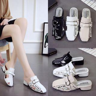 Knot Slide Patent Mules