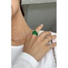 Plain Colored Bold Ring