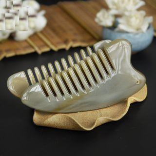 Horn Hair Comb 7308# - 12.5cm X 5.7cm