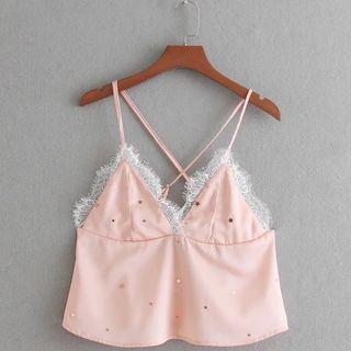 Star Print Camisole Top