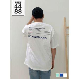 Couple Wendy Letter-printed Cotton T-shirt