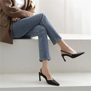 Sling-back Mules