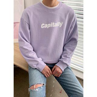 Capitally Printed Boxy Sweatshirt