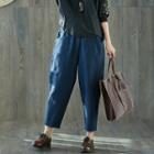 Loose-fit Cropped Pants