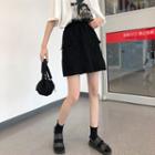A-line Cargo Mini Skirt