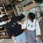 Cactus Print Short-sleeve Couple Matching T-shirt