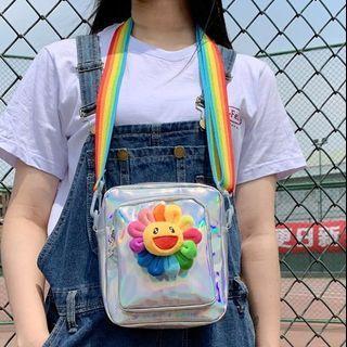 Wet-look Cross Bag