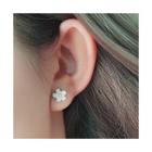 Flower Stud Earring 1 Pair - Pink - One Size