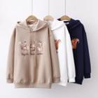 Squirrel Print Hoodie