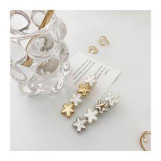 Alloy Pearl Flower Hair Clip