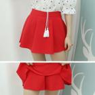 Band-waist A-line Culottes