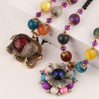 Embellished Pendant Necklace (various Designs)