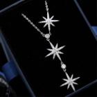 Rhinestone Star Necklace / Drop Earring / Open Bangle / Ring