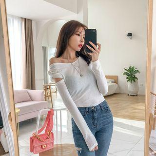 Knot-detail Slim Fit Top
