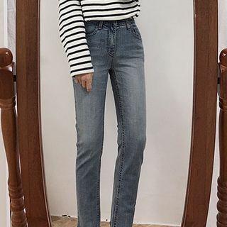 Washed Slim-fit Washed Jeans