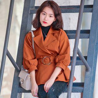 Plain Lapel Light Jacket