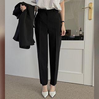 Mid-rise Baggy Dress Pants