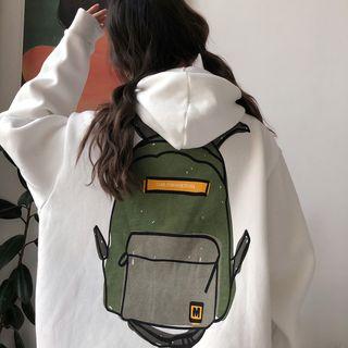 Backpack Print Hoodie