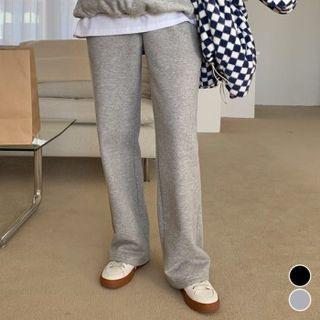 Straight Sweatpants In 2 Lengths