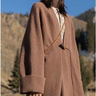 Toggle Midi Cardigan